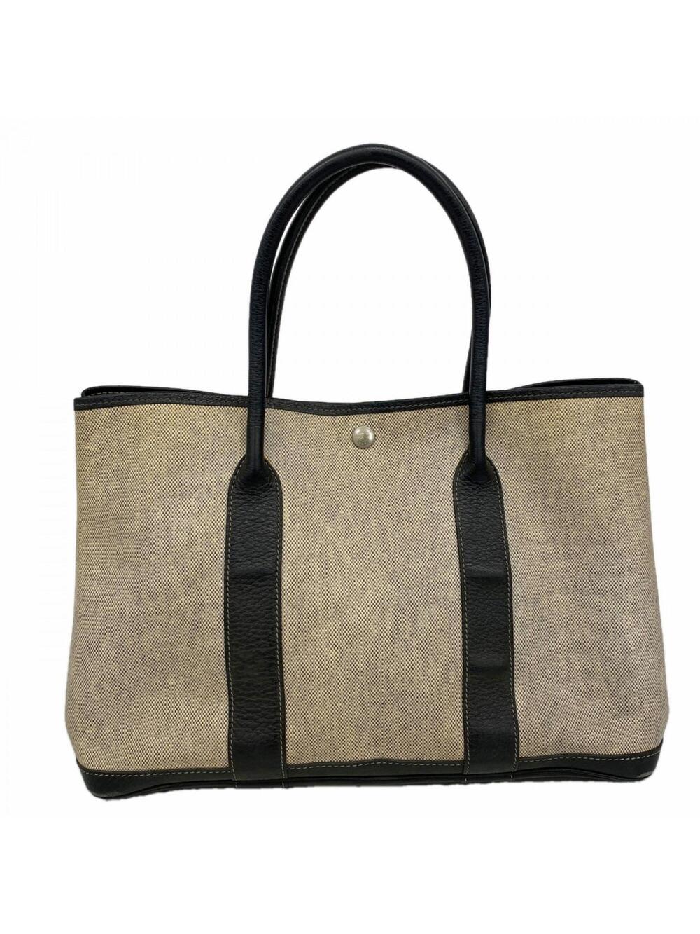 Hermes Garden Party Tote Toile And #317580H15B